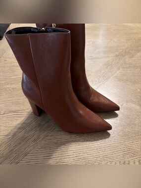 NEWBELLA Women's Classic  Heeled Boots 8